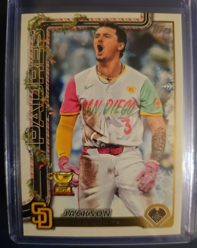 2025 Topps Holiday #H30 Jackson Merrill — front