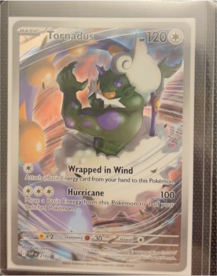 2025 Pokémon SV: Scarlet & Violet Promo Cards #210 Tornadus — front