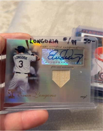 2009 Topps Tribute #TAR-EL1 Evan Longoria — front