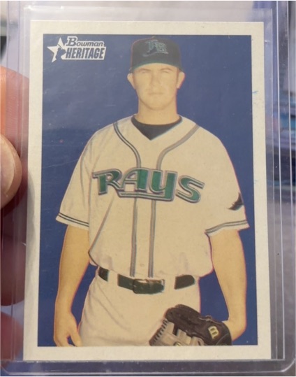 2006 Bowman Heritage Prospects #BHP76 Evan Longoria — front
