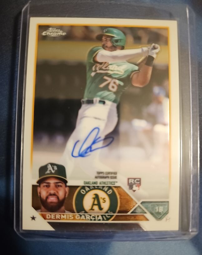2023 Topps Chrome #RA-DGA Dermis Garcia — front