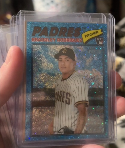 2026 Topps Heritage Chrome #148 Bradgley Rodriguez — front