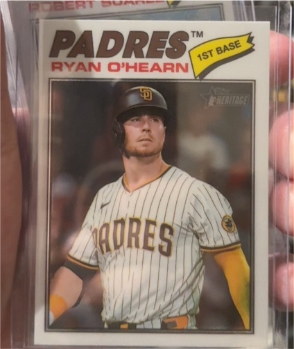 2026 Topps Heritage #215 Ryan O'Hearn — front