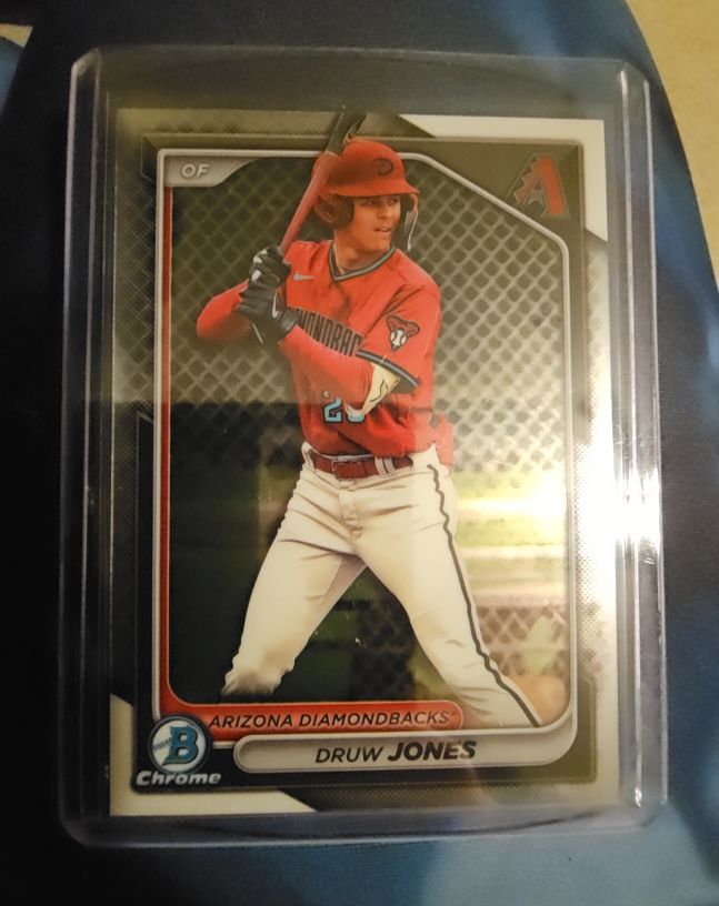 2024 Bowman Chrome #BCP-60 Druw Jones — front