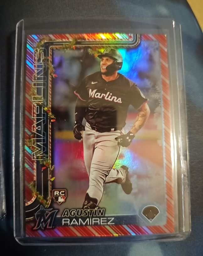 2025 Topps Holiday #H19 Agustin Ramirez — front