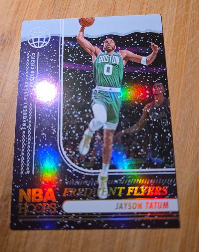 2024-25 Panini NBA Hoops #2 Jayson Tatum Frequent Flyers — front