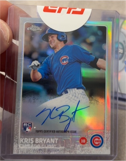 2015 Topps Chrome #112 Kris Bryant — front