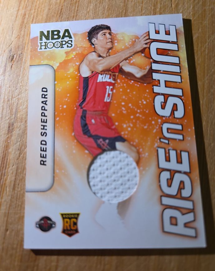 2024-25 Panini NBA Hoops #RSM-RSR Reed Sheppard — front
