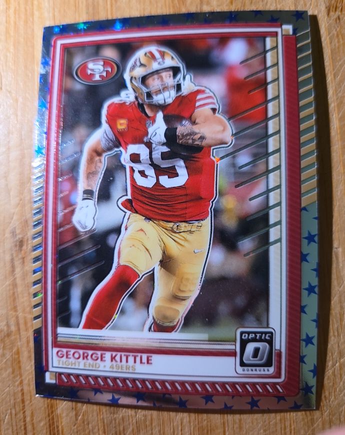 2025 Panini Donruss Optic #48 George Kittle — front