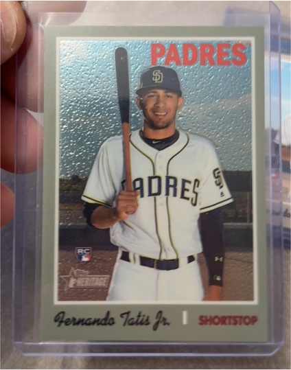 2019 Topps Heritage High Number #517 Fernando Tatís Jr. — front