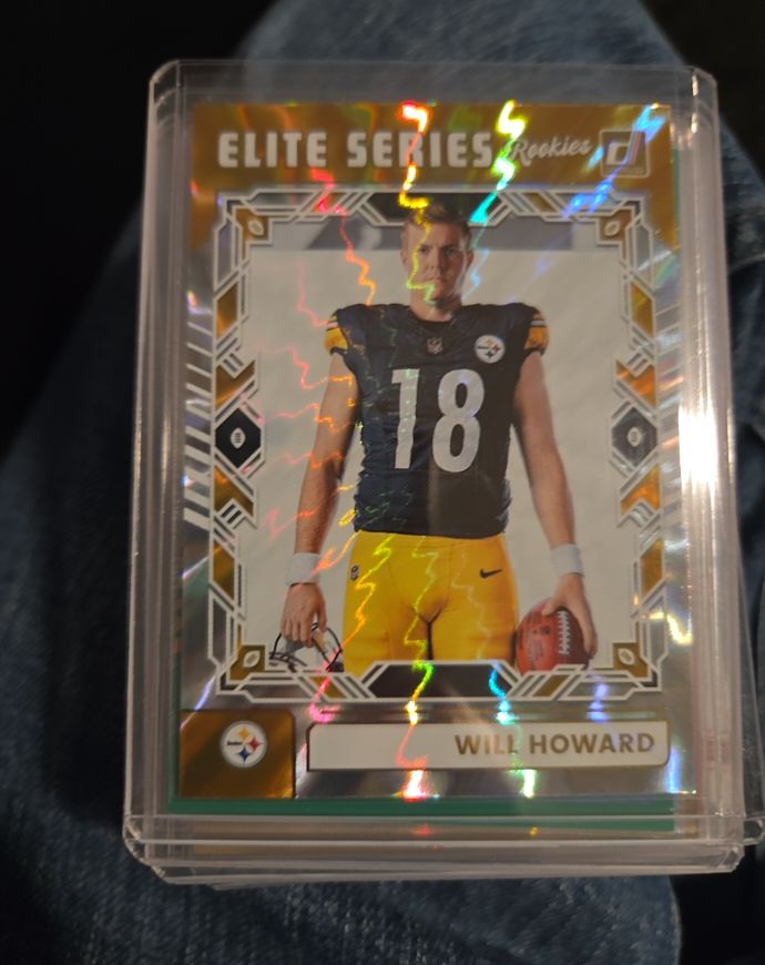 2025 Panini Donruss Elite Series Rookies #ESR-WHD Will Howard — front