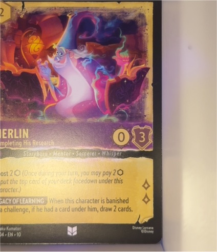 2023 Disney Lorcana Rise of the Floodborn #50 Merlin — front