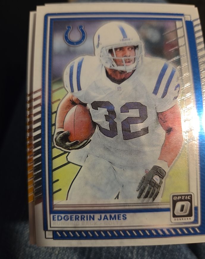 2025 Panini Donruss Optic #185 Edgerrin James — front