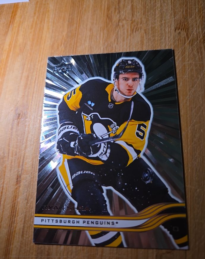 2025-26 Upper Deck Series 2 Outburst #385 Ryan Shea — front