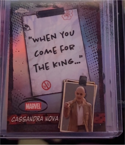 2025 Topps Chrome Deadpool #WM-09 Cassandra Nova — front