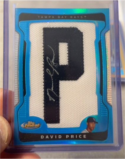 2009 Topps Finest #164 David Price — front