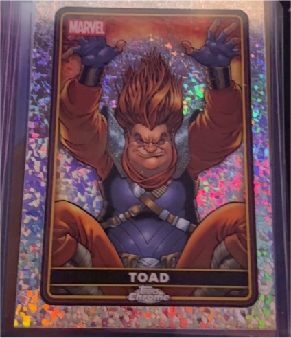 2025 Topps Chrome Deadpool #12 Toad — front