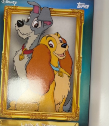 2025 Topps Chrome Disney #70 Lady & Tramp — front