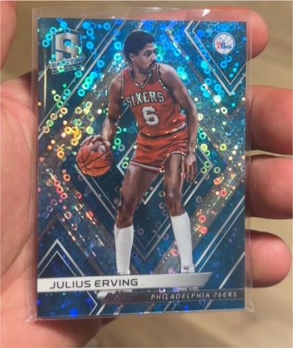 2017-18 Panini Spectra #99 Julius Erving — front