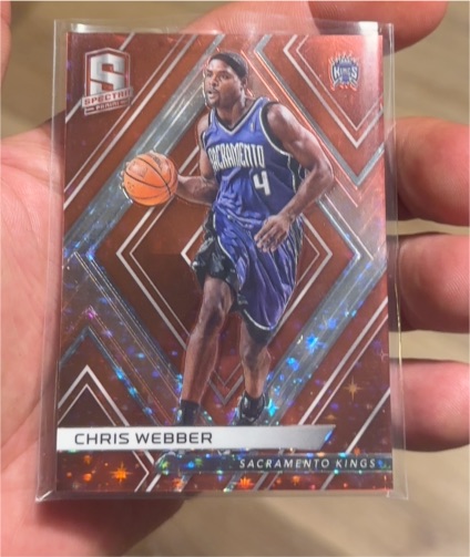 2017-18 Panini Spectra #96 Chris Webber — front