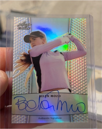 2011 Leaf Metal #BA-BM1 Belen Mozo — front