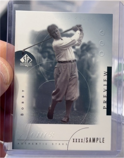 2001 Upper Deck SP Authentic Preview #39 Bobby Jones — front