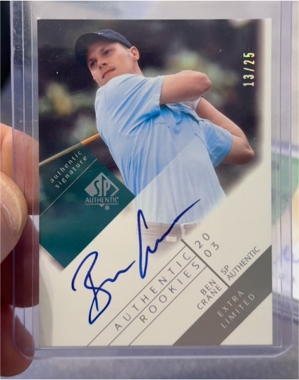 2003 Upper Deck SP Authentic #118 Ben Crane — front