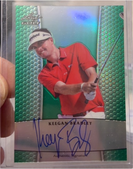 2011 Leaf Metal Golf #BA-KB1 Keegan Bradley — front