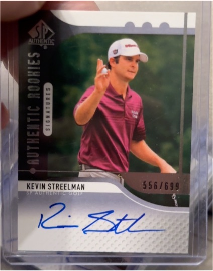 2012 SP Authentic Rookies Signatures #104 Kevin Streelman — front