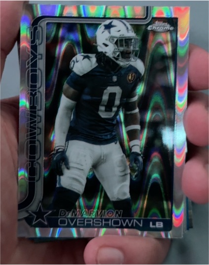 2025 Topps Chrome #78 DeMarvion Overshown — front
