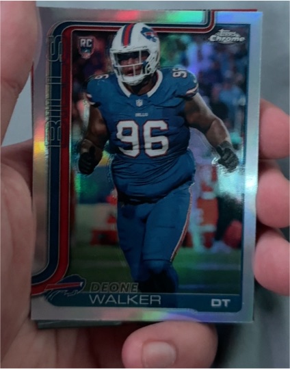 2025 Topps Chrome #360 Deone Walker — front