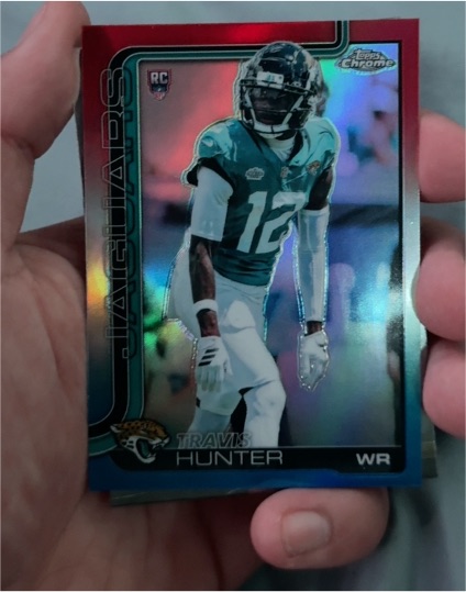 2025 Topps Chrome #332 Travis Hunter — front