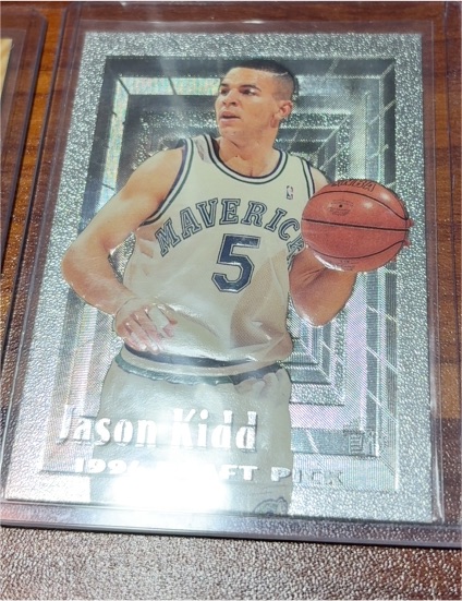 1994-95 Topps Embossed #102 Jason Kidd — front