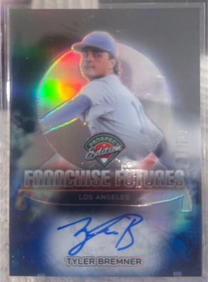 2025 Panini Prospect Edition Franchise Futures #FFS-TB Tyler Bremner — front