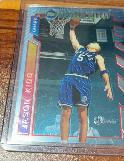 1996-97 Topps Mystery Finest Borderless #M2 Jason Kidd — front
