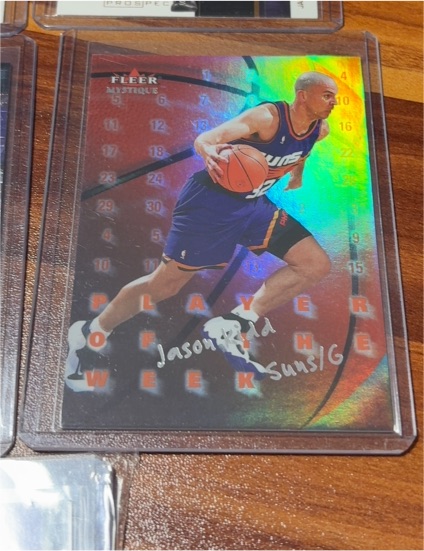 2000 Fleer Mystique Player of the Week #7 PW Jason Kidd — front