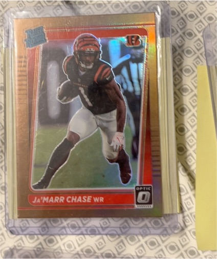 2021 Donruss Optic #207 Ja'Marr Chase — front