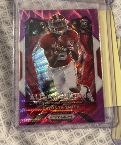 2021 Panini Prizm Draft Picks #101 Devonta Smith — front