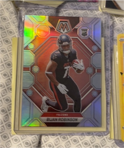 2023 Panini Mosaic #284 Bijan Robinson — front