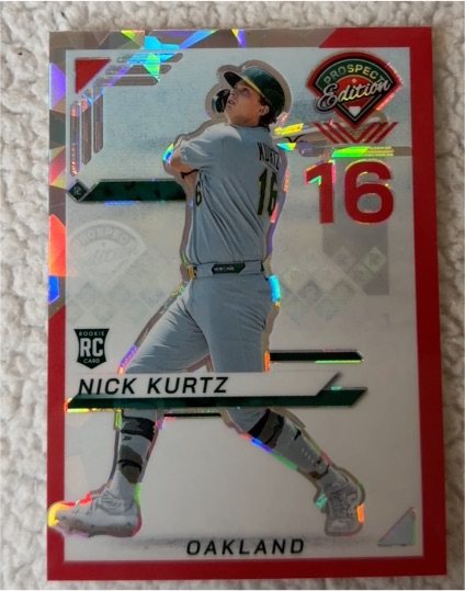 2025 Panini Prospect Edition #16 Nick Kurtz — front