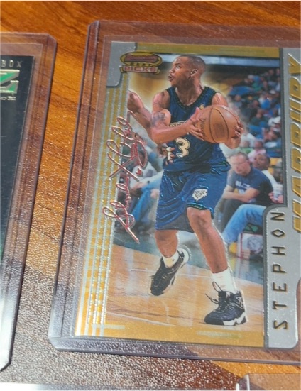 1996-97 Bowman's Best Picks #BP1 Stephon Marbury — front