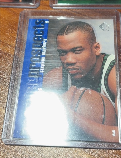 1996-97 Upper Deck SP #137 Stephon Marbury Rookie — front