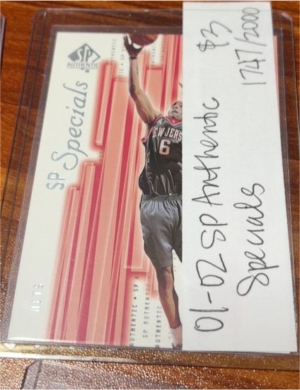 2001-02 Upper Deck SP Authentic SP Specials #147 Kenyon Martin — front