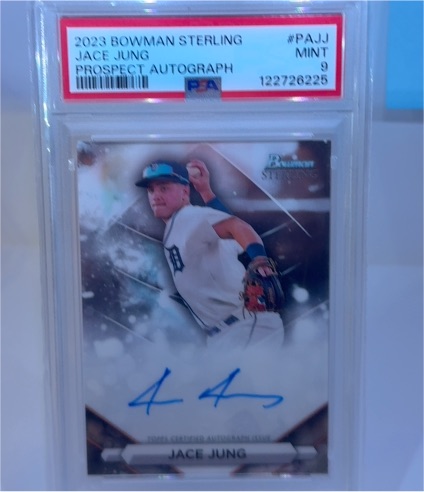 2023 Bowman Sterling #PA-JJ Jace Jung — front