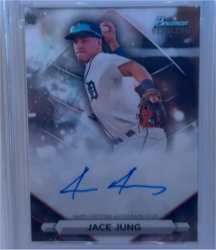 2023 Bowman Sterling #PA-JJ Jace Jung — front
