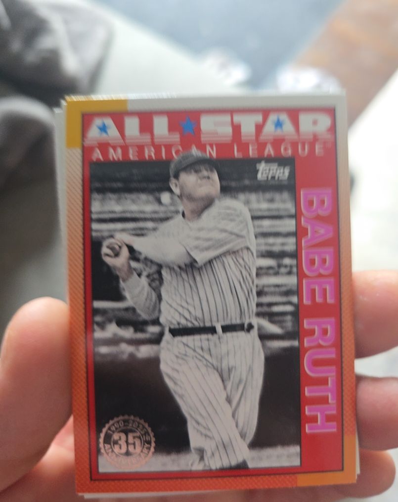 2025 Topps Series 2 1990 Topps All-Star #90AS-41 Babe Ruth — front