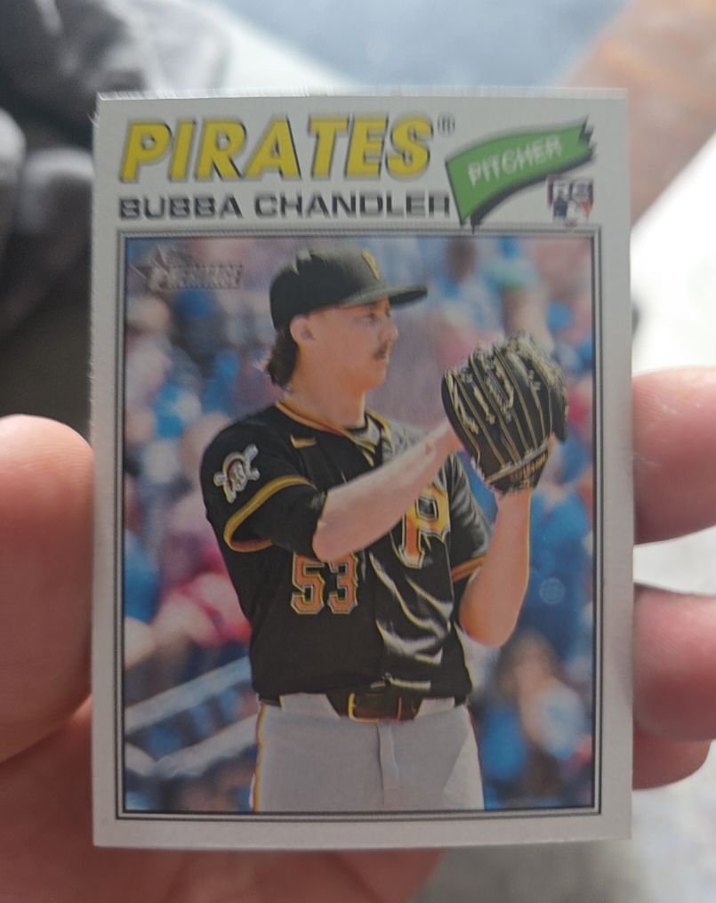 2026 Topps Heritage #265 Bubba Chandler — front