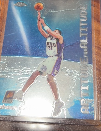 2000-01 Topps Chrome Aptitude for Altitude #AA3 Shawn Marion — front