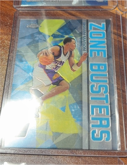 2002-03 Topps Chrome #ZB7 Shawn Marion Zone Busters — front