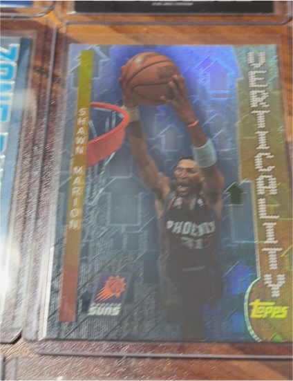 2002-03 Topps Verticality #V1 Shawn Marion — front